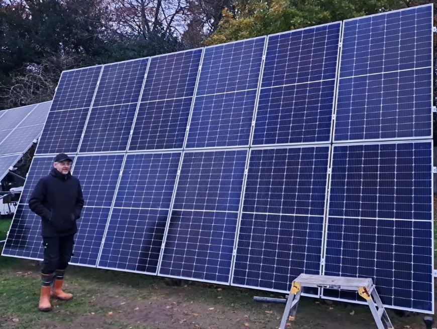 Solar Rocker in Hampshire
